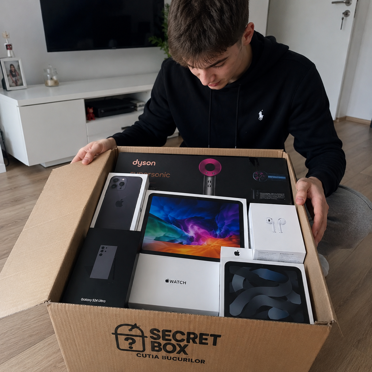 Produs primit de un client SECRETBOX