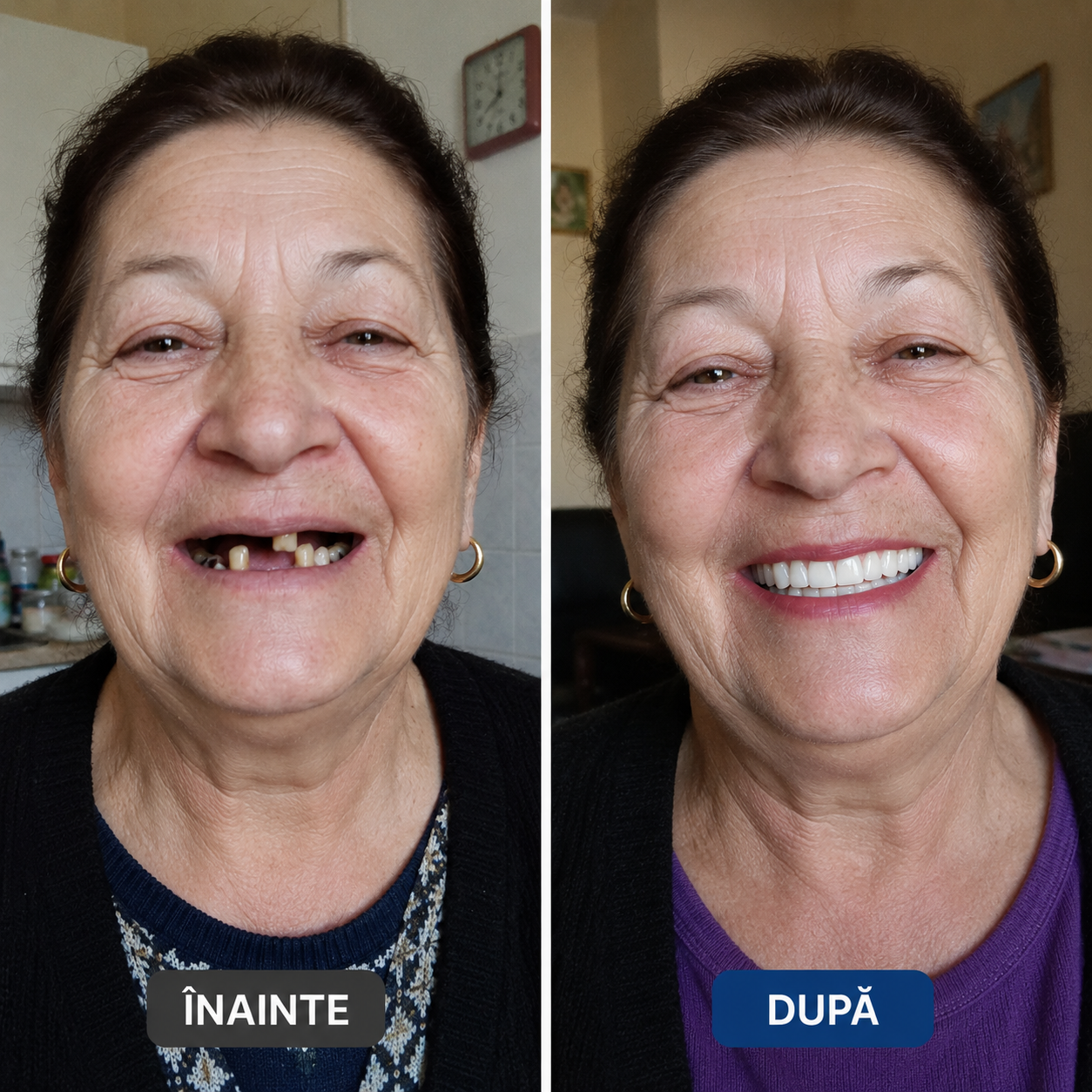 Rezultat estetic DentalPro