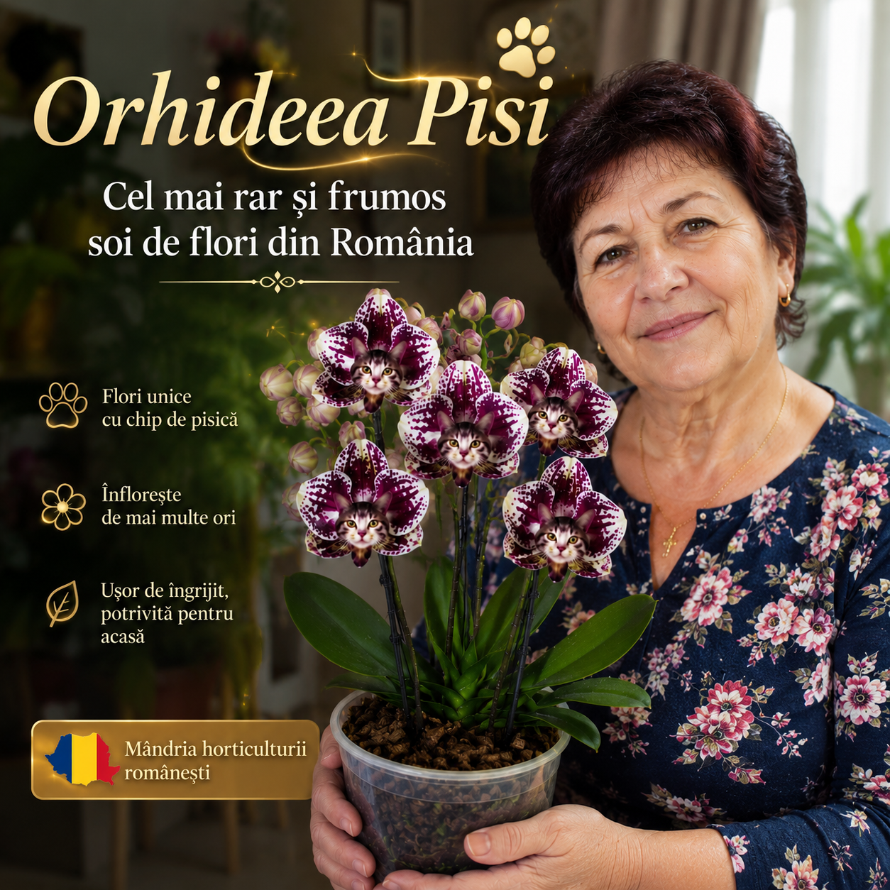 Semințe Soi Orhideea Pisi
